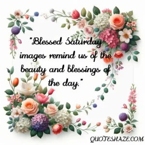 Blessed Saturday images remind us of the beauty and blessings of the day