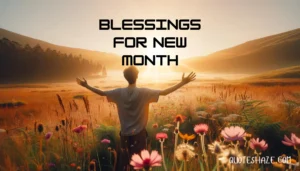 blessings for new month