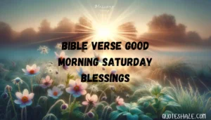 bible verse good morning saturday blessings