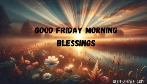 good friday morning blessings