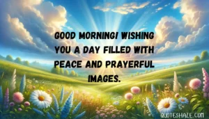 good morning! Wishing you a day filled with peace and prayerful images.