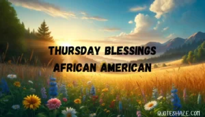 thursday blessings african american