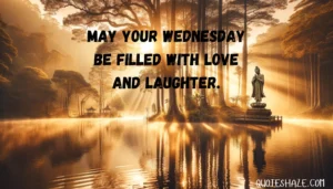 may your wednesday be filled with love and laughter.