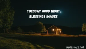 tuesday good night blessings images
