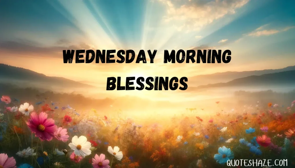 wednesday morning blessings