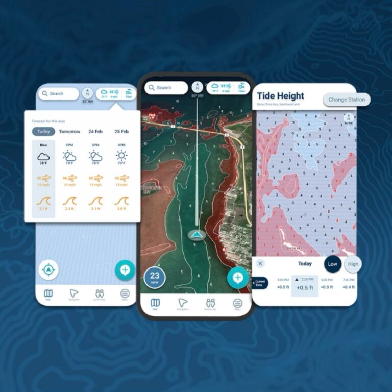 How Do Marine Navigation Apps Improve Route Planning And Weather Tracking?
